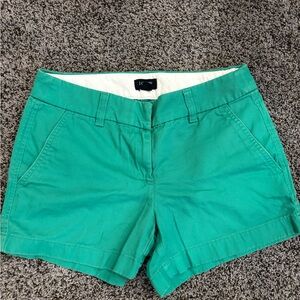 J. Crew Women's Green Shorts